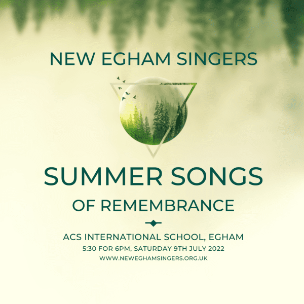 New Egham Singers Summer Concert